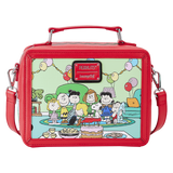 Loungefly Premium: Peanuts Charlie Brown Vintage Lunchbox Crossbody Bag