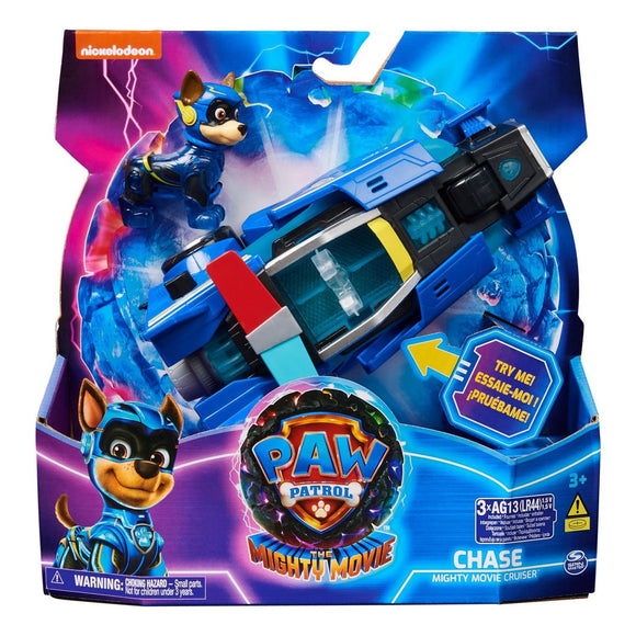 Paw Patrol The Mighty Movie Lights and Sound Vehicles (Assorted Styles)