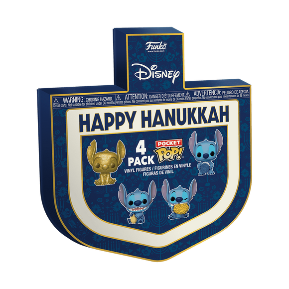 Funko Pop! Pocket Pop! Happy Hanukkah Stitch 4-Pack