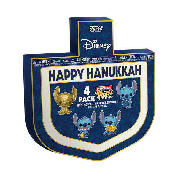 Funko Pop! Pocket Pop! Happy Hanukkah Stitch 4-Pack – Colossal