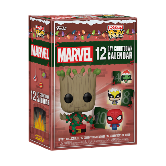 Funko Pocket Pop! Marvel 12-Day Countdown Calendar
