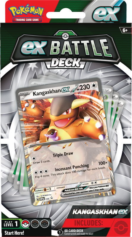 Pokémon TCG: Kangaskhan ex or Greninja ex Battle Deck (Assorted)