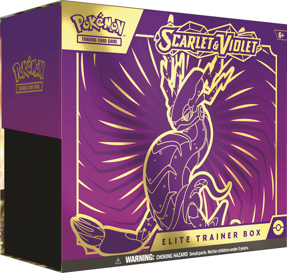 Pokémon TCG : Scarlet & Violet Elite Trainer Box ( Miraidon
Box )