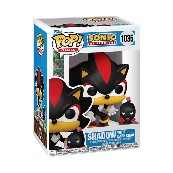 Funko Pop! Sonic The Hedgehog - Pop! & Buddy Shadow with Dark Chao