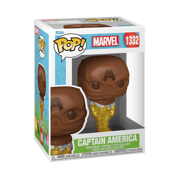 FUNKO POP! EASTER CHOCOLATE COLLECTION : MARVEL CAPTAIN AMERICA