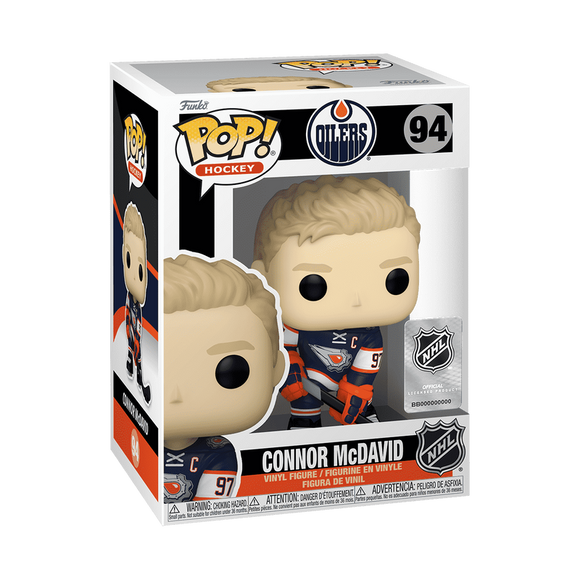 Funko Pop! Hockey : Nhl - CONNOR MCDAVID REVERSE HOME OILERS JERSEY