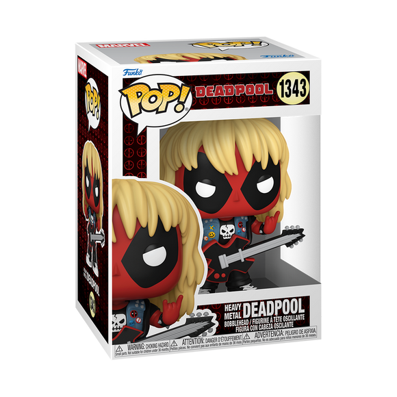 Funko Pop! Marvel : Deadpool - Heavy Metal