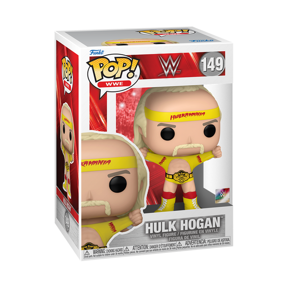 FUNKO POP! WWE : HULK HOGAN (TEARING HULKAMANIA™ SHIRT) WEARING CHAMPIONSHIP BELT