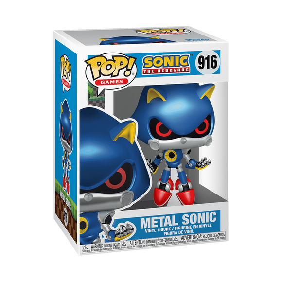 Funko Pop! Games : Sonic The Hedgehog - Metal Sonic