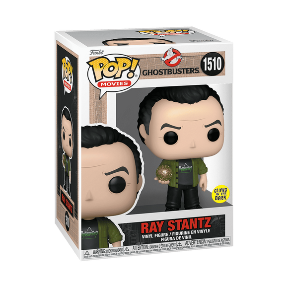 FUNKO POP! GHOSTBUSTERS FROZEN EMPIRE : RAY STANTZ WITH GOLDEN ORB (GLOW IN THE DARK)