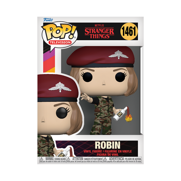 FUNKO POP! STRANGER THINGS - ROBIN WITH MOLOTOV COCKTAIL