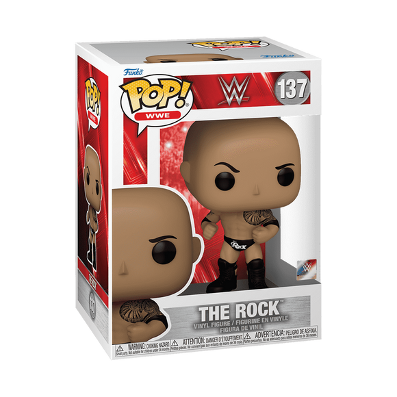 FUNKO POP! WWE - THE ROCK - WWE 60TH ANNIVERSARY