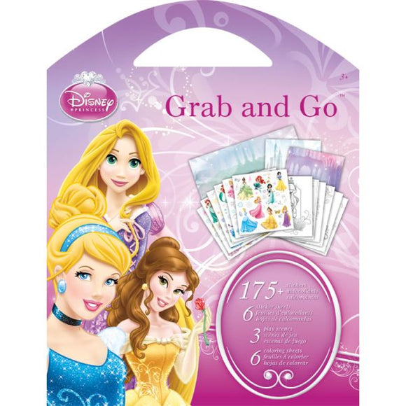 Disney Princess - Grab & Go Sticker Activity Book