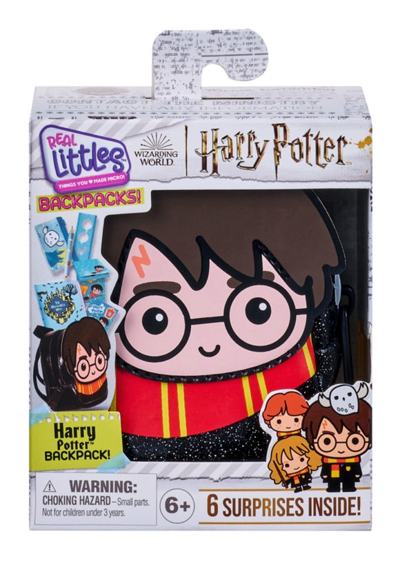 NEW FOR FALL 2023! Real Littles Harry Potter Backpacks With 6 Surprise (Assorted Styles)