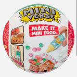 Miniverse Make It Mini Food Holiday Blind Capsule | DIY Resin Collectible Figurines