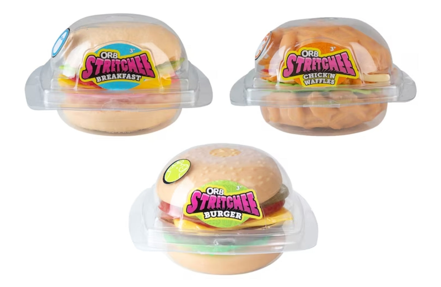 Orb : Stretchee Foodz Secret Menu (Assorted) – Colossal Toys Inc.