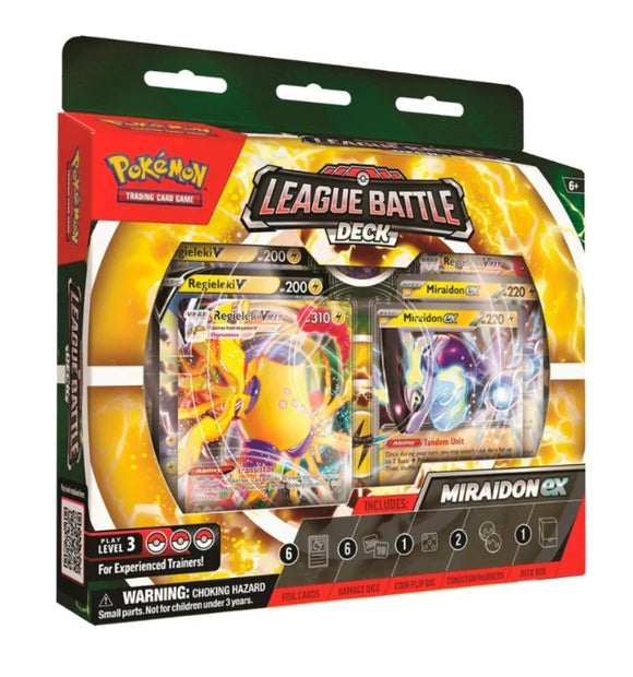 POKÉMON - LEAGUE BATTLE DECK - MIRAIDON EX (FALL 2023)