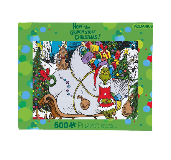 Grinch Christmas 500 Piece Jigsaw Puzzle