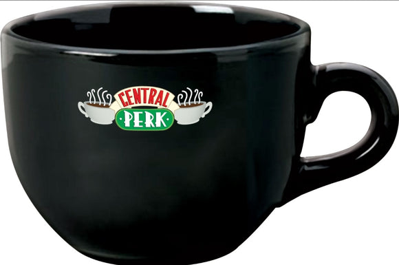Friends Central Perk 24 oz Ceramic Soup Mug (Black)