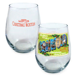 National Lampoon’s Merry Clarkmas Collection 21 oz Curved Table Glass 4 PK