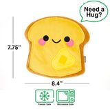 Huggable Toast Heating Pad and Pillow