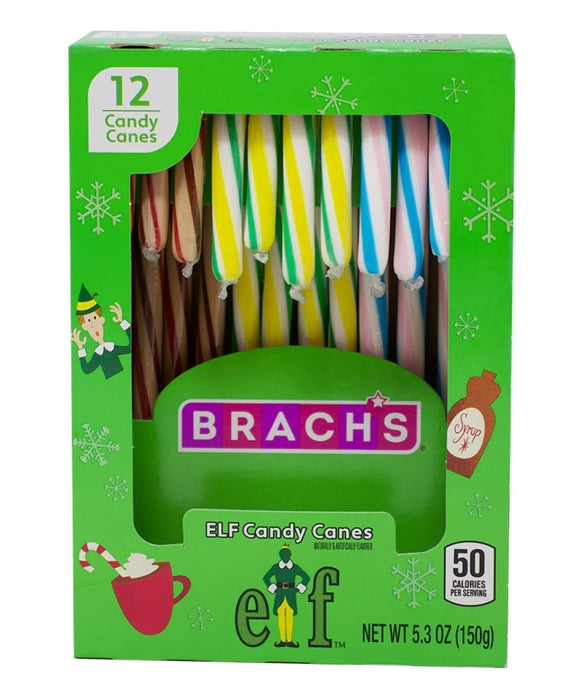 Christmas - Brach's Elf Candy Canes 12 pk