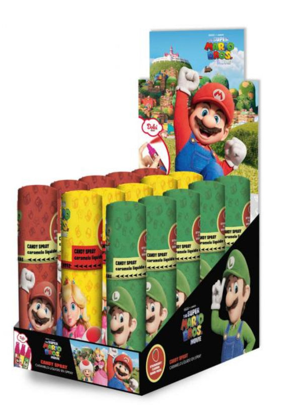 (EUROPE) Super Mario Bros The Movie Candy Spray 0.84 oz [BB-6/26]
