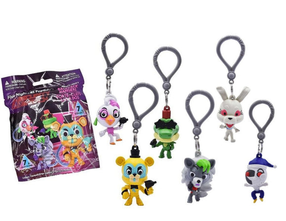 Five Nights At Freddy's : Security Breach Backpack Hangers - Series 2