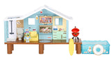 NEW 2024! Bluey : Bluey’s Beach Cabin - With 10 Play Pieces