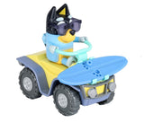 NEW 2024 Bluey S9 Figure & Vehicle Pack Beach Quad with Bandit