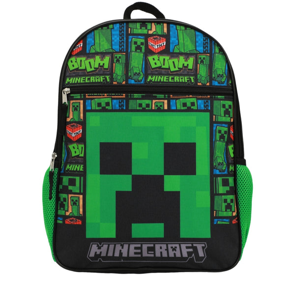 Minecraft creeper backpack clearance