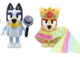 Bluey Figure 2-Pack Queens Bingo & Bluey