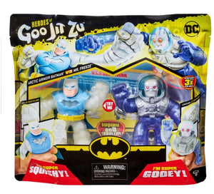 Heroes of Goo Jit Zu Versus Pk Arctic Armor Batman Vs Mr. Freeze