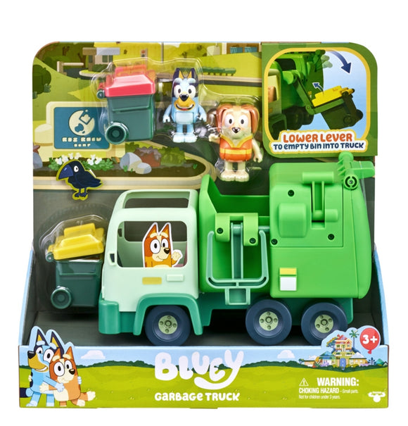 Bluey Garbage Truck Playset