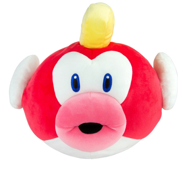 Club Mocchi - Mocchi - Super Mario™ Cheep Cheep Mega Plush Toy, 15 inch