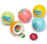Dipping Dots Filled Gumballs with Candy Beads