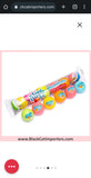 Dipping Dots Filled Gumballs with Candy Beads