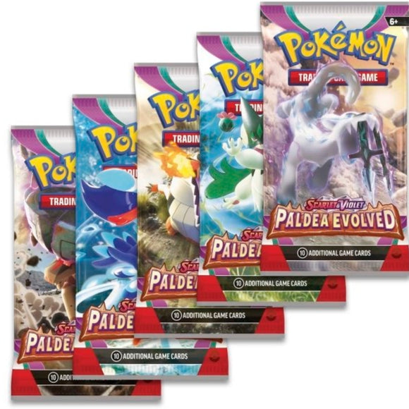 Pokémon TCG : Scarlet & Violet-Paldea Evolved Booster Pack