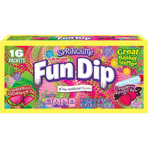 (U.S.A) Easter Springtime Fun DIP 16 Packets Carton 6.88oz