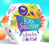 Bath Squiggler Bath Bomb Gift Pack - 7 pack (Bubble Whoosh)
