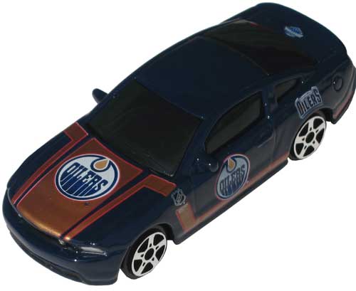 (PRE-ORDER) EDMONTON OILERS NHL 1/64 SCALE FORD MUSTANG