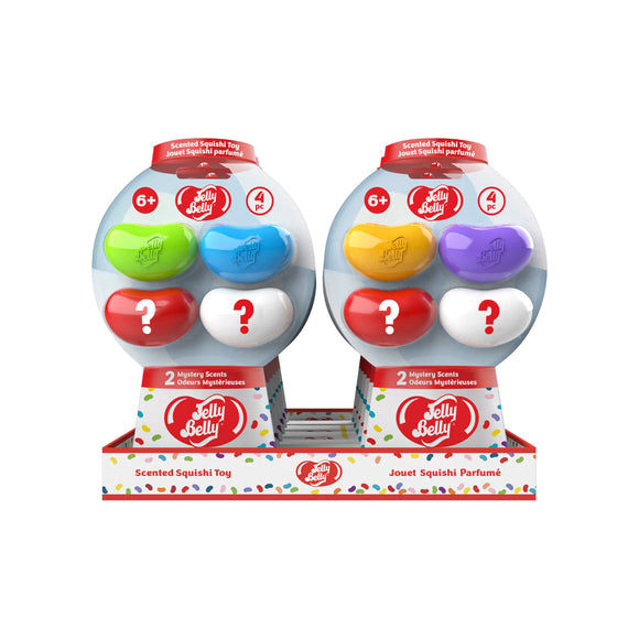 JELLY BELLY SCENTED SQUISHY TOY - Little Bean 4pk (Assorted)