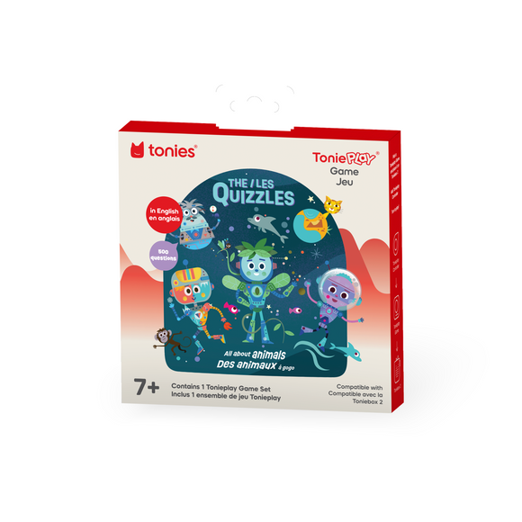 (PRE-ORDER) Tonies : TonieBox 2 - Tonieplay Game The Quizzles All About Animals