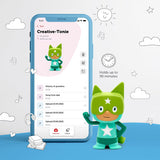 (PRE-ORDER) Superhero Creative-Tonie - Turquoise/Green Figure