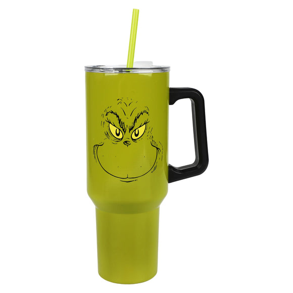 The Grinch : The Grinch 40oz Stainless Steel Travel Tumbler Mug