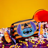 Loungefly Premium : Lilo and Stitch Striped Halloween Candy Wrapper Crossbody Bag