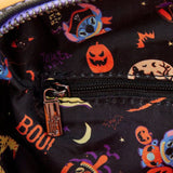 Loungefly Premium : Lilo and Stitch Striped Halloween Candy Wrapper Crossbody Bag