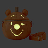 Loungefly Premium DISNEY
Winnie the Pooh Pumpkin Glow In The Dark Crossbody Bag