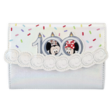 Loungefly Premium Disney 100th Anniversary Celebration Cake Flap Wallet