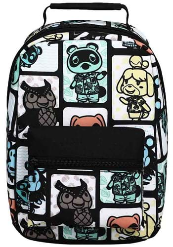 ANIMAL CROSSING - Character Tile Print Lunch Bag